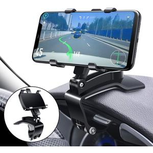 FONKEN Car Phone Mount, 360 Degree Rotation Dashboard Clip Mount, Compatible with iPhone 11/12 Pro Max XS Max XR 8 8Plus 7 Samsung Galaxy S10 S9 S8 LG and More