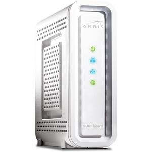 ARRIS (SB6190) - Cable Modem - Fast DOCSIS 3.0 32x8 Gigabit Cable Modem, For Comcast Xfinity, Cox, Spectrum and more, 1 Gbps Port, 800 Mbps Max Internet Speed, 2 Year Warnty- (No Built-in Wifi)