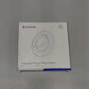 SYNCWIRE Magnetic Phone Ring Holder for MagSafe, 360 Rotation Cell Phone Grip Stand Finger Ring Kickstand Two-Sided Magnet Compatible with iPhone 17 Pro Max 16 15 14 13 12 MagSafe Accessories (Single Ring-1PCS-Black)