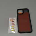 TORRAS Guardian Shockproof for iPhone 13/14 Case, [Military-Grade Drop Tested] Durable Protective Matte Hard PC Back Slim Thin DIY-Buttons for iPhone 13/14 Case, Translucent Black