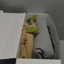 Blissful Diary Baby Play Gym & Activity Mat, Oversize Leaf Shaped Baby Play Mat w 6 Detachable Toys, Tummy Time Mat Promote Motor Skills & Sensory Development Mat, Newborn Infant Baby Essentials Gift