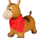 WADDLE Inflatable Animal Hopper  Kids, Toddler Toys, Bouncy Animal Hopper, Hopping Plush Toy, Indoor and Outdoor, Pump Included, Riding Toys for Boys and Girls Ages 2 and Up