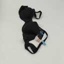 Bali Women's Underwire, One Smooth U Ultra Light T-Shirt, Convertible Bra (34C, Black)