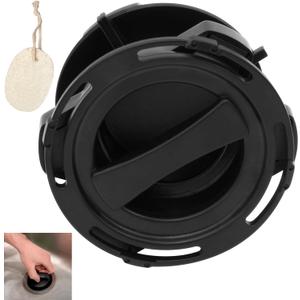 75257 Kitchen Aid Magnetic Stopper, for Insinkerator Garbage Disposal 75052, 74094, 74052, 74275, ABS Plastic (Magnetic Stopper with Oval Loofah Sponge)