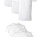 Hanes Men's Performance Undershirt, X-Temp Moisture-Wicking Crewneck, White 5-Pack S