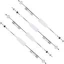 AJK72989704 4902EA1002Q AJK72989701 Washer Suspension Rods Kit (4 Pcs) Fit for LG Replace WT1301CW WT1501CW WT1701CV WT5270CW WT5480CW WT5680HVA WT5680HWA