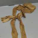 Suncalla 10 Pcs Burlap Chair Bows Sashes 24 x 13'' Ribbon Pack Wedding Natural Chair Sashes Rustic Jute Boho Linen Ties for Farmhouse Events Anniversary Bridal Ceremony Reception Banquet Party Decor