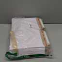 100 Pack 6X8 inch Self Seal Photo Document Mailers Stay Flat White Cardboard Envelopes White Photography Mailers for CD, Photos, Document