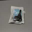 4 x Leather Badge Holder and Adjustable Retractable Lanyards, Quick Release Buckle and Safety Breakaway Lanyards with Swivel Metal Clasp for Offices, Staff, Students, Employees (1 Pack, Sa-light Blue)