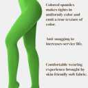 leg elegant Women's 80 Den Microfiber Soft Opaque Tights Pantyhose (XL)