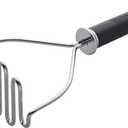 KitchenAid Gourmet Stainless Steel Wire Masher, 10.24-Inch, Black (One Size)