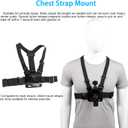 4in1 Mount Accessories Kit for DJI Osmo Pocket 4 Pro 3 Xtra Muse | Chest Mount,Neck Holder Mount,Head Mount,Backpack Strap Mount With Expansion Adapter for Pocket 4 Pro 3 Xtra muse Camera