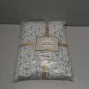 DAUAOTO Cotton Sheets Set Twin XL Printed Bedding Sets, Up to 14" Deep Mattress, Ditsy Floral Pattern Bedlinen for Twin Extra Long Bed, Blue