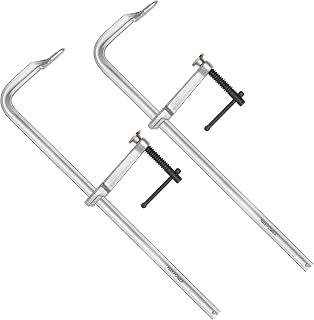 MAXPOWER 20-inch F Clamp, 4-3/4" Throat, Forged Full Steel Bar Clamp
