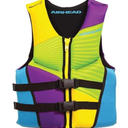 Airhead Gnar Life Jacket Adult Coast Guard Approved, Size Adult Medium