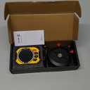 PREXISO 3-in-1 Multi Surface Laser Level with Digital Angle Gauge Magnetic, Rechargeable Digital Level with Wall Mount Base, 0-90 & 0-180, Angle Finder Cross Line for Woodwork, Saw, Hanging Frames