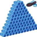 2000 PCS Disposable Shoe Covers Non Slip Booties Protectors Stretchable Thick Extra Shoe Covers for Indoors Outdoors, Medical, Real Estate, Construction, Floor, Carpet, One Size Fits Most (Blue)