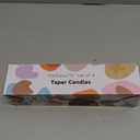 MAITREYA Olive Spiral Taper Candles Conical Stick Candles Taper Candles-Set of 4 for Decoration Weddings Party Church-Unscented Dripless Candles,10inch(Olive)