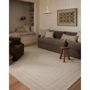 Loloi Amber Lewis Windsor Collection WIN-01 Ivory/Spa 2'-3" x 3'-9" Accent Rug