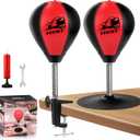 Desktop Punching Bag, Stress Relief Boxing Bag Speed Balls, Desk Punching Bag Stress Buster-Super Suctions to Your Desk, Christmas Thanksgiving White Elephant Gifts for Boss or Coworker