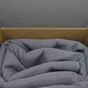 PureCozy Vintage Area Rug 9x12 Black Washable Living Room Large Carpet Non Slip Bedroom Indoor Office Low Pile Traditional Distressed Retro Accent Rug for Dining Room