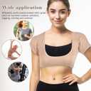 KESYOO Sweatproof Vest for Women Breathable Underarm Sweat Pads Elastic Lightweight Fabric Quick Absorption for Running and Outdoor Activities (M)