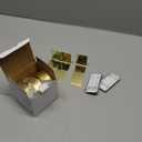 3Pack Picture Light Battery Operated Painting Lights for Wall Wireless Magnetic Display Art Light with Remote Control,Dimmable&Timer Portrait Light for Art Frame Artworking,Wall Decor Puck Lights-Gold