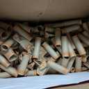 Huron Crimped Quarter Coin Wrapper, $10 Roll Orange (1000 pcs)