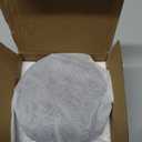 Kanayu Black Recessed Floor Outlet 3.98"x 3.66"x 4" 1-Gang with 4.8a USB Chargers 20 Amp Floor Receptacles Round Outlet Kit Electrical Waterproof Box Cover, ETL Listed