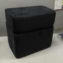 ROYALAY Adjustable Foot Rest Under Desk for Office, High-Density Foam Foot Rest with 3 Adjustable Heights, Ergonomic Footrest with Washable Cover for Home, Airplane, Travel(17 * 11 * 17in, Black)