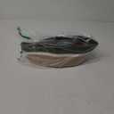 Christmas Thanksgiving Small Woven Gift Basket for Nursery Room with Tissue Paper, Wooden Clips, Greeting Card, Empty Bow Basket for Birthday Wedding, 12 x 8 x 6 Inches(Green)