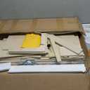 Kids Art Table and Chair Set, Birch Wooden Activity Craft Table, Kids Drawing Table, Toddler Desk with Storage and 1 Chair 