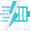 Stylus Pen for iPad 2018-2025, 2X Fast Charge Pencil, Pixel-Perfect Precision, Palm Rejection Tilt Sensitivity, Active Pen for iPad 6/7/8/9/10, Mini 5/6, Air 3/4/5/M4,Pro 11''/12.9''/13'',White