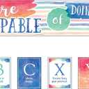 Teacher Created Resources Watercolor You are Capable of Doing Great Things Bulletin Board (TCR8959), 24" x 18"