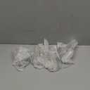 Christmas Stocking Holders for Mantle - Set of 4 Silver Hangers for Fireplace Mantel - Hooks for Christmas Stockings