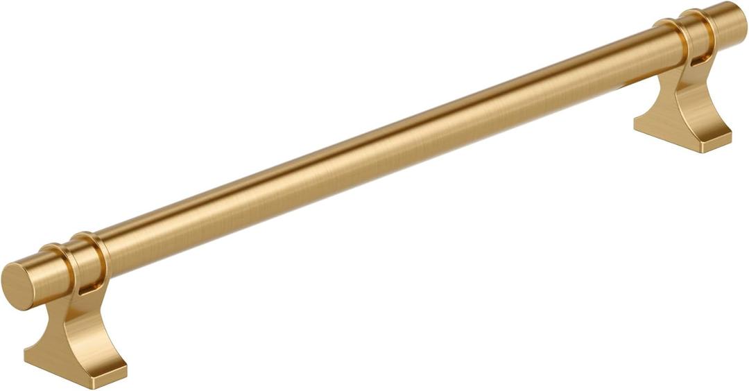 Amerock Davenport 8-13/16 inch (224mm) Center-to-Center Champagne Bronze Cabinet Pull, BP36619CZ