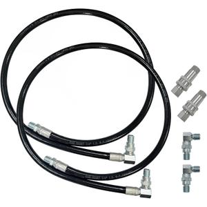 Hydraulic Power Angle Hose & Fittings, E47 Meyer Snowplow Blade Hydraulic Power Angle Hoses and Accessories Replacement Accessory Kit