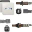 Oxygen Sensor 2Pack 234-9042 234-4168 Upstream Downstream Air Fuel Ratio Sensor O2 Sensor Replacement for Toyota Sienna 3.3L