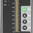 Level Meter Sensor Water Depth Level Display Meter Intelligent Pressure Controller Light Column Display 4-20MA Level Transmitter Liquid