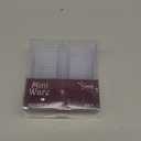 Bluesky Trading MiniWare Clear Plastic Square Plate(Pack Of 50)- 2" x 2" x .5" -Elegant Design, Perfect Party Essentials Of Appetizers, Desserts & Small Bites For Parties, Receptions & Catering Events