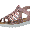 Blowfish Malibu Girl's Kit Flat Sandal, Color Pink, Size 1M