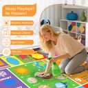 IWRJFQWR Kid Rug 6 x 9 Feet, ABC Rugs for Kids Playroom Educational Learn Alphabet Rug for Classroom Preschool Bedroom Living Room Room Decor Mat
