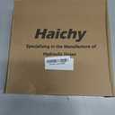 Haichy 15611-06-06-84 Hydraulic Hose 3/8" Hydraulic Hose with Male NPT X Male NPT, 84" Long, 4785 PSI