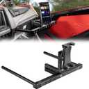 KEMIMOTO Electronic Device Mounts with Grab Bar, 6061 Billet Aluminum Electronic Device Holder Phone Tablet GPS Mount Compatible with Polaris RZR PRO XP/XP4 2022-2023 RZR PRO R/Turbo R