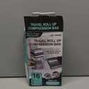 Cozy Essential Compression Bags for Travel - Travel Essentials - 16 Pack Space Saver Bags - No Vacuum Needed - Compression Packing Bags for Cruise Accessories