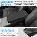 Center Console Armrest Cover Fit for Tesla Model Y Juniper (2025-2026) & Model 3 Highland (2024-26) Soft Touch, Anti-Slip, Scratch-Resistant, Easy to Clean, for Model Y Accessories
