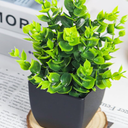 Der Rose 2 Pack Fake Plants Small Artificial Mini