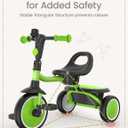 besrey Kids Tricycles Age 18 Month to 5 Years, Toddler Tricycle Kids Trikes Tricycle, Gift Toddler Tricycles for 2-5 Year Olds, Gift & Toys for Boy & Girl, Trikes for Toddlers, Grass Green, Small