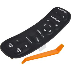 Power Window Switch Fits for 1997-2004 Chevy C5 Corvette Driver Side Control Door vidrios Master Switch Replaces 10092804 19209381