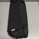 Leudes Hair Tools Travel Bag for Women Heat Resistant Mat for Travel Essentials Hot Tools Straighteners,Flat Irons,Curling Iron,Hot Air Brushes and Hair Dryer Organizer Bags 2 in 1(Black)